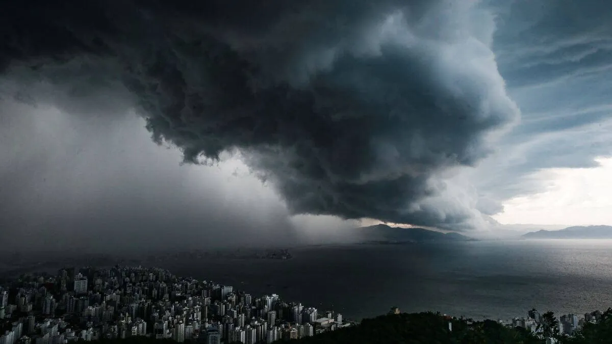 Alerta laranja para tempestades intensas no Sul e Norte do Brasil