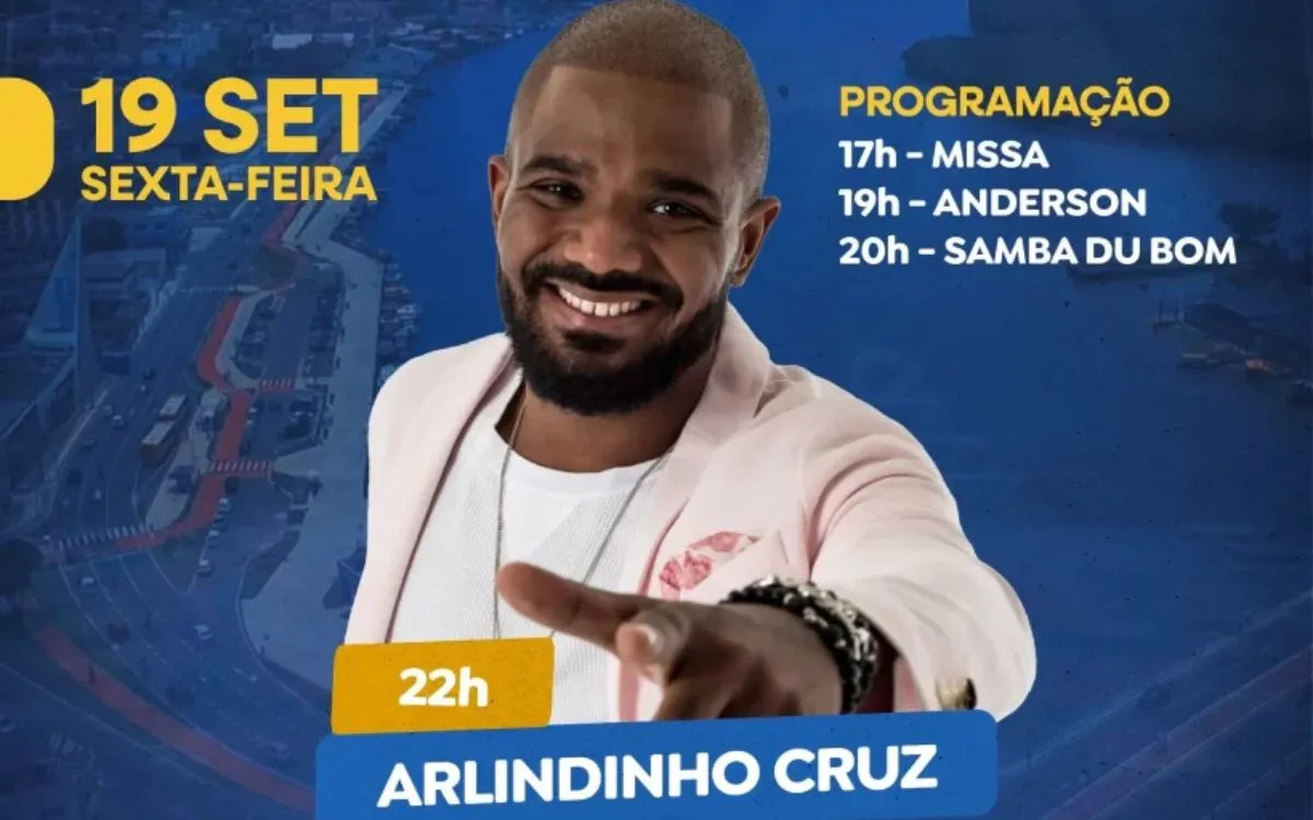 Festa de Guarapari 2025 começa hoje com shows e eventos gratuitos