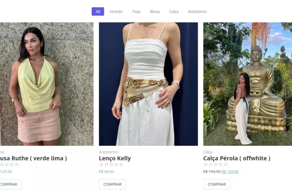E-Commerce de Alto Nível JV Brand, Marca Capixaba de Julie Victoria, Lança Loja Online Criada por Raimundo Oliveira