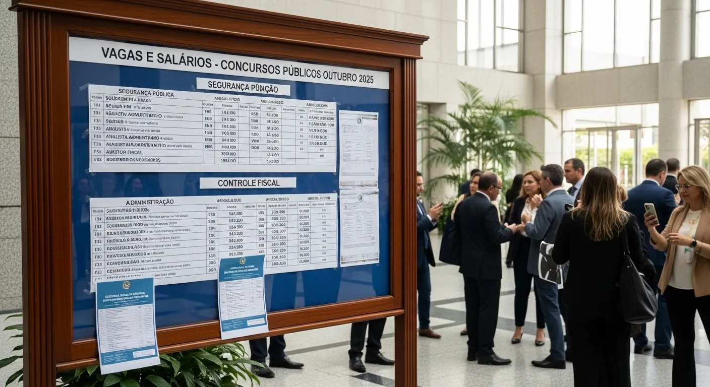 Estado abre concursos com mais de 800 vagas e salários de até R$ 6 mil