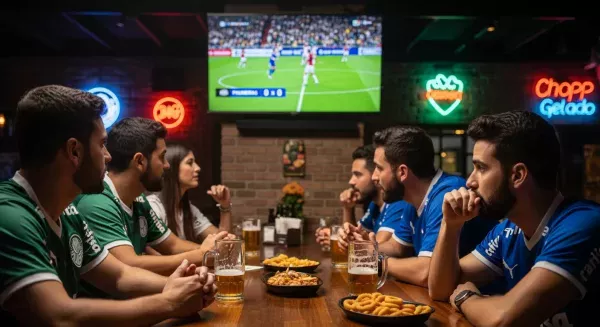 ONDE ASSISTIR PALMEIRAS X CRUZEIRO: Bares da Grande Vitória e Guarapari Transmitem Duelo de Líderes do Brasileirão