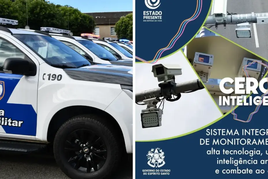 CERCO INTELIGENTE MÓVEL: Tecnologia Revoluciona Segurança com 300 Novas Viaturas no Espírito Santo