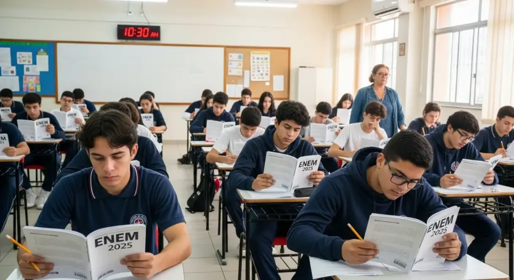 Onde fazer a prova do enem 2025 em Guarapari Cartão de Confirmação detalha locais do exame