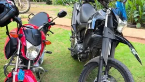 PCES e PMES apreendem motocicletas usadas em direção perigosa em Rio Bananal
