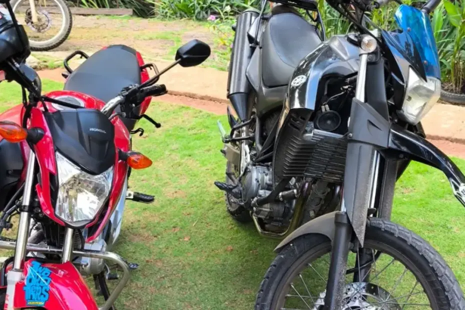 PCES e PMES apreendem motocicletas usadas em direção perigosa em Rio Bananal