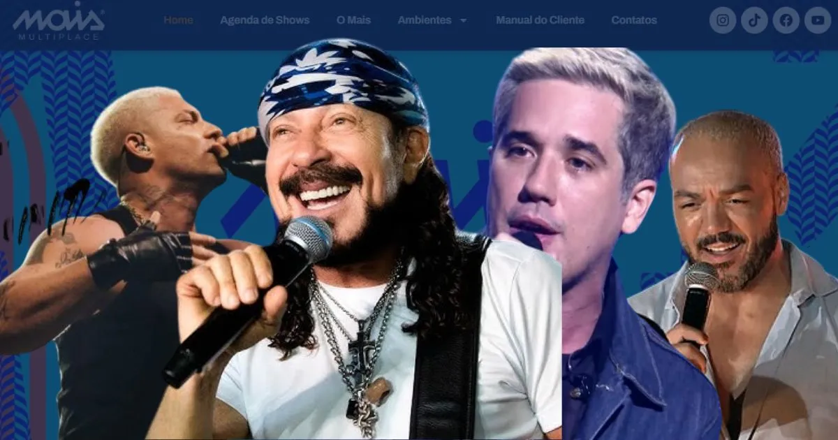 Leia mais sobre o artigo Programação Multiplace Mais 2026: Agenda Completa Traz Jota Quest, Bell Marques, Sertanejo e Mais!