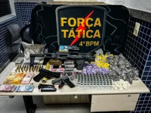 TRÁFICO DE DROGAS: PRISÃO EM VILA VELHA EXPÕE COMPLEXA ROTA DO ENTORPECENTE E ARSENAL