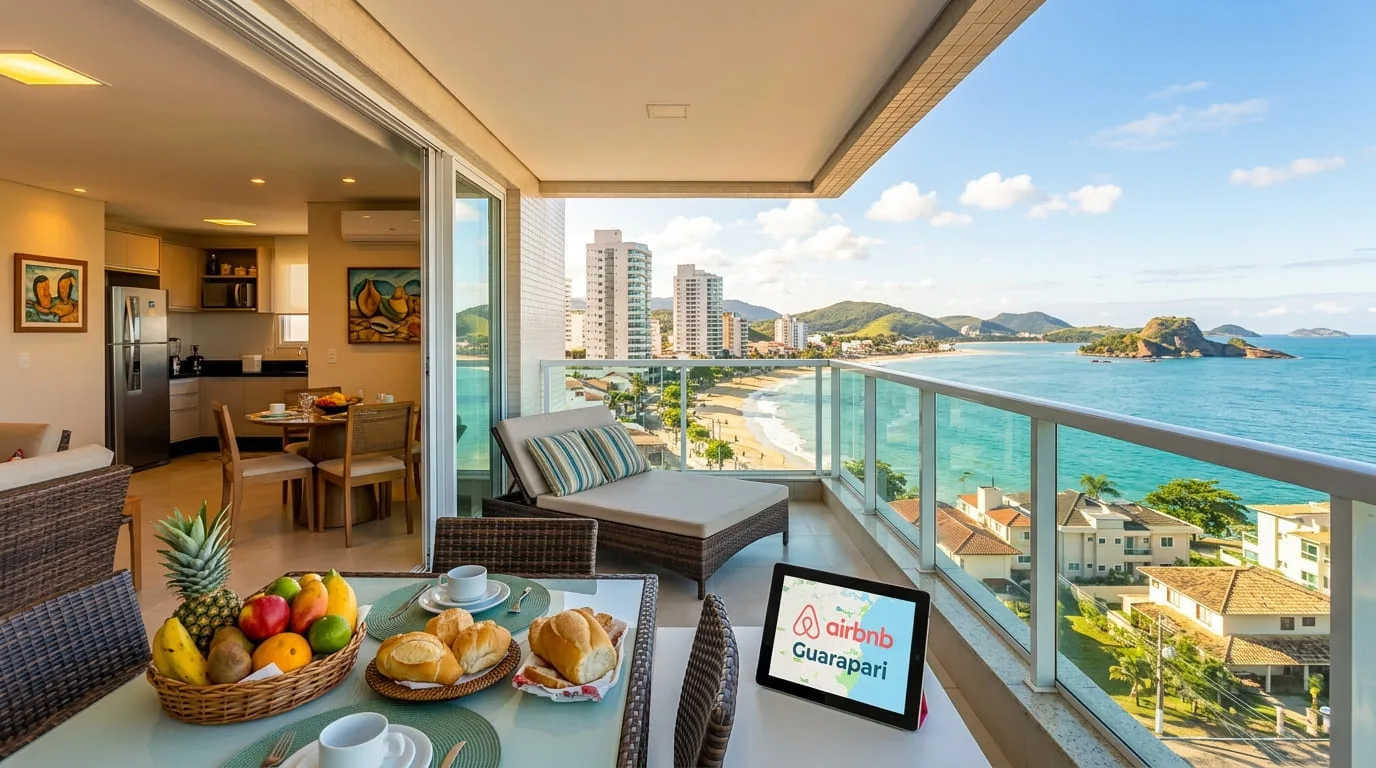 Leia mais sobre o artigo Airbnb em Guarapari: preços, melhores bairros e onde se hospedar em 2026
