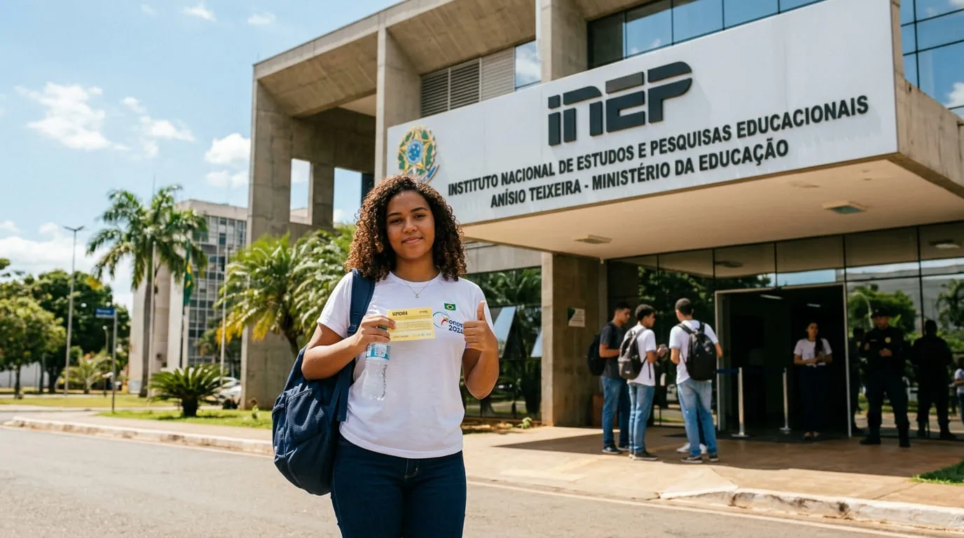 Leia mais sobre o artigo Enem 2025: Nota do Treineiro, Redações Nota Mil, Espelho com Erros e Tudo que Aconteceu Hoje