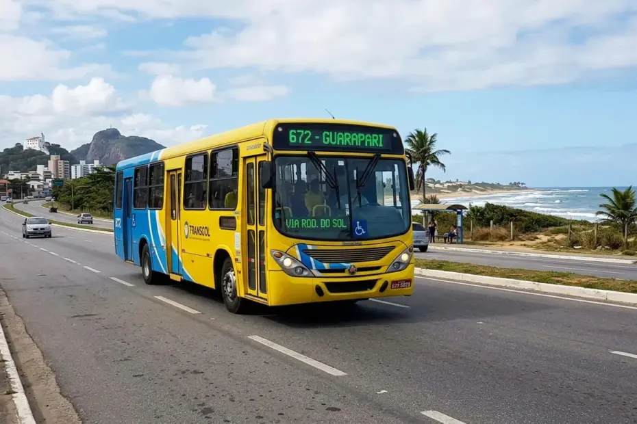 Linha 672 Tudo sobre a rota que une Vila Velha e Guarapari pelo Transcol
