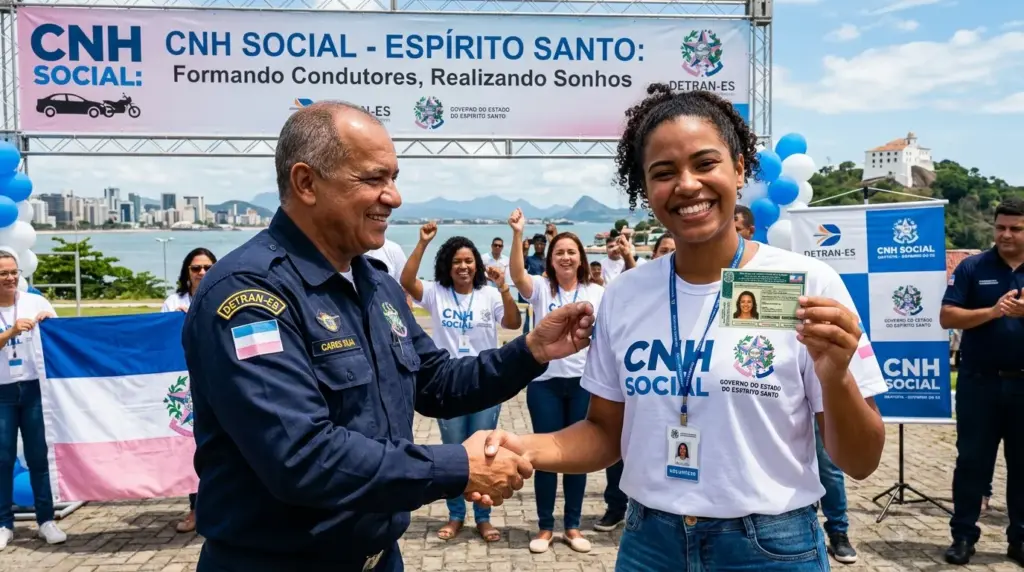 CNH Social ES 2026: inscrições encerram hoje com 9 mil vagas gratuitas para tirar a primeira habilitação ou adicionar categoria.