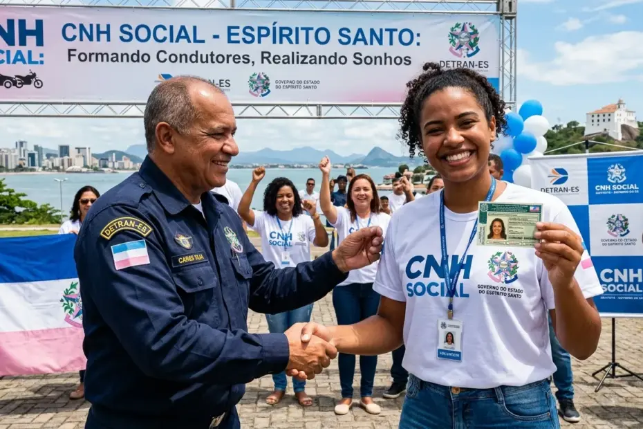 CNH Social ES 2026: inscrições encerram hoje com 9 mil vagas gratuitas para tirar a primeira habilitação ou adicionar categoria.