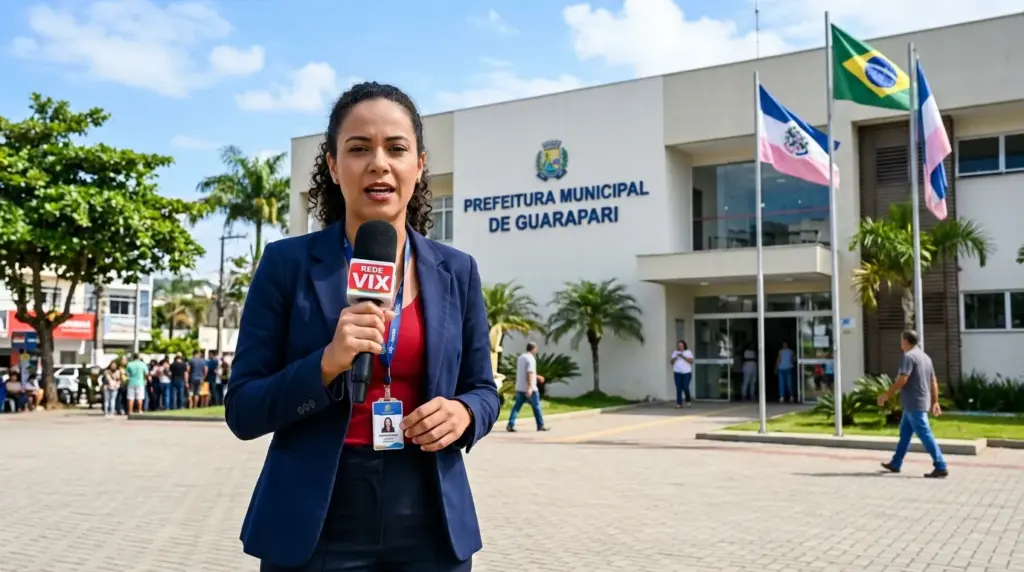 Infográfico detalhando os atos publicados no DOM AMUNES Guarapari em 31 de março de 2026.