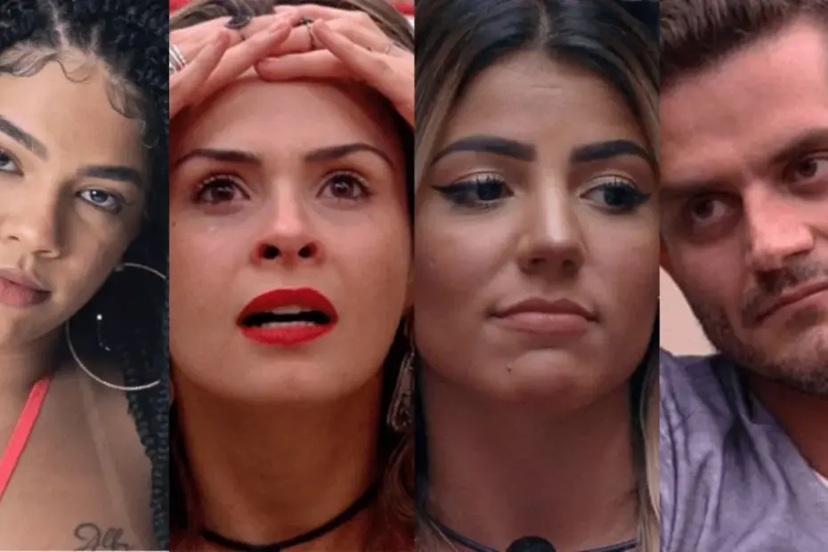Montagem de fotos exibindo participantes que compõem a lista de expulsos do BBB em diversas edições do reality.