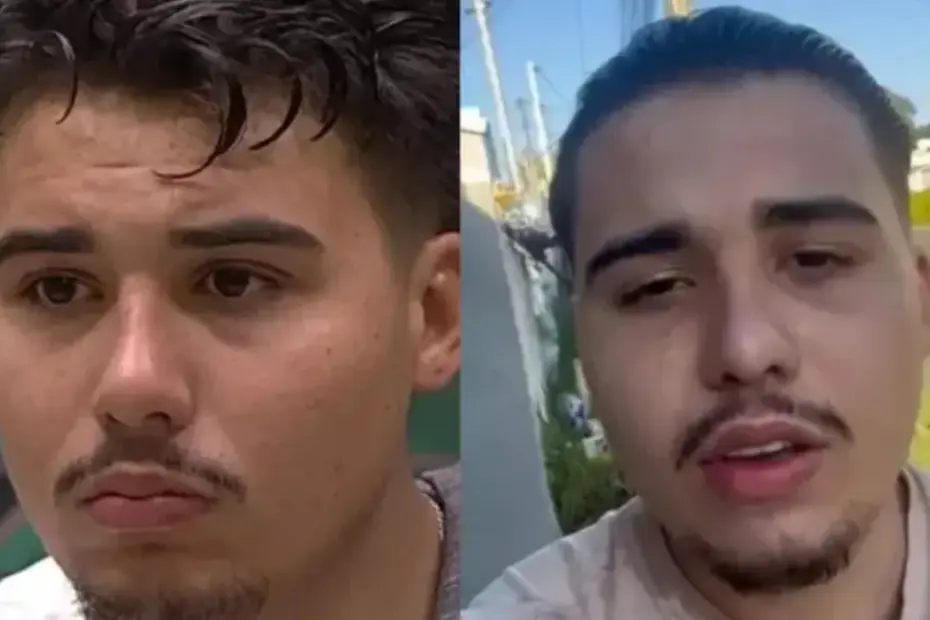 Foto do participante Pedro Espindola do BBB 26, alvo de vídeo polêmico em barbearia de Curitiba.