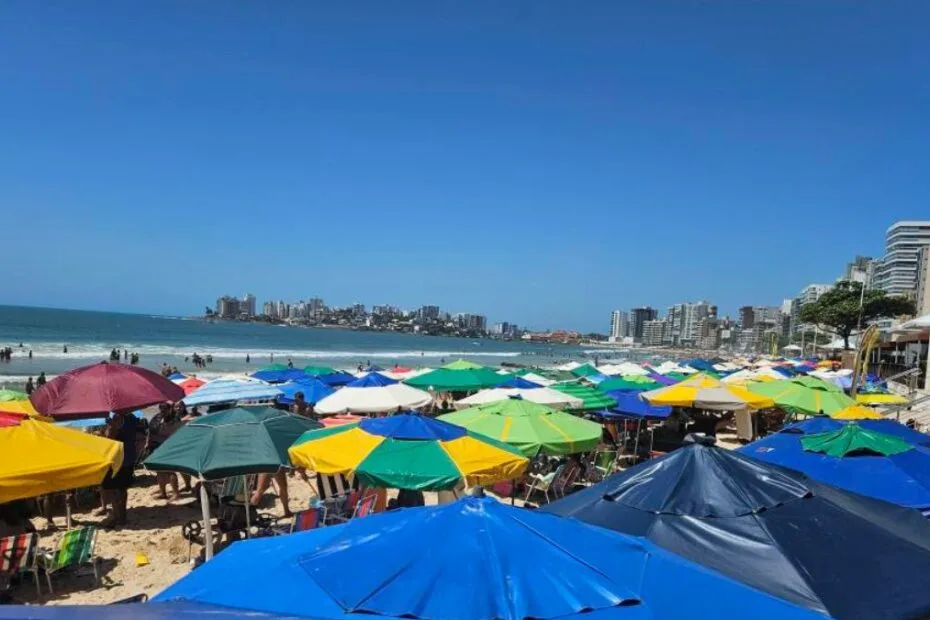 Previsão do tempo Guarapari Semana Santa 2026: Sexta-feira Santa com 90% de chance de chuva e temperaturas entre 22°C e 27°C na Praia do Morro