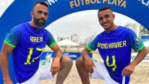 Leia mais sobre o artigo BRASIL ESCOLHE GUARAPARI PARA PREPARAÇÃO HISTÓRICA NO BEACH SOCCER