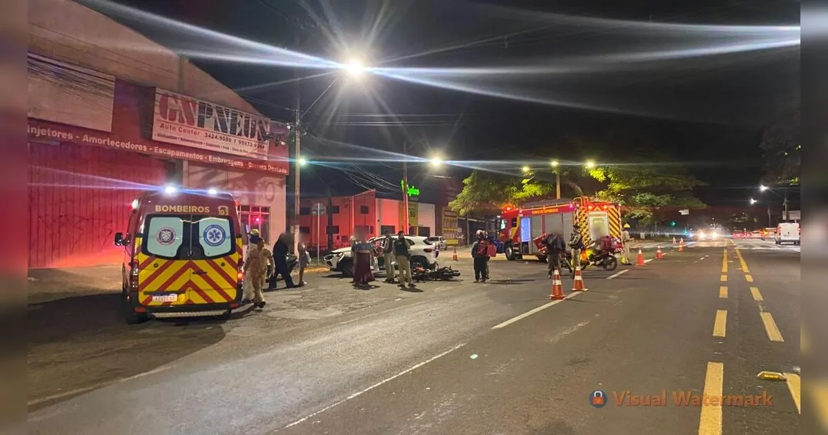 Leia mais sobre o artigo Acidente em Apucarana: motociclista ferido na MG