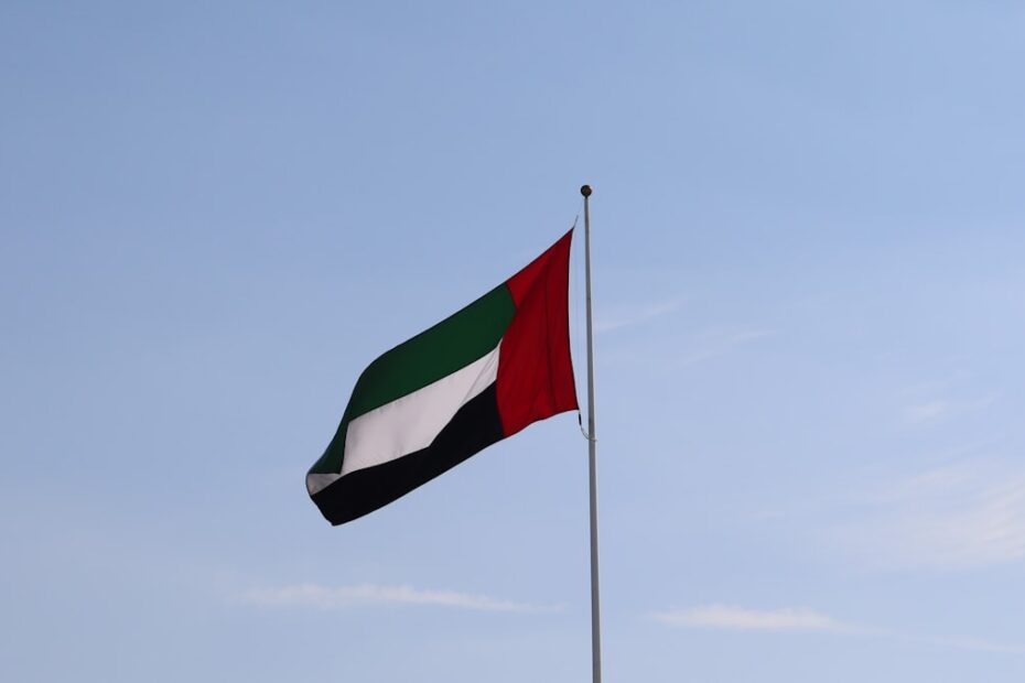 Emirados Árabes deixam Opep — bandeira dos EAU e barris de petróleo representando saída do cartel