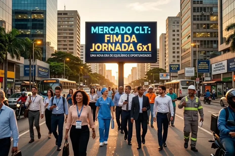 Fim da escala 6×1 como a mudança pode transformar a rotina dos trabalhadores de Guarapari