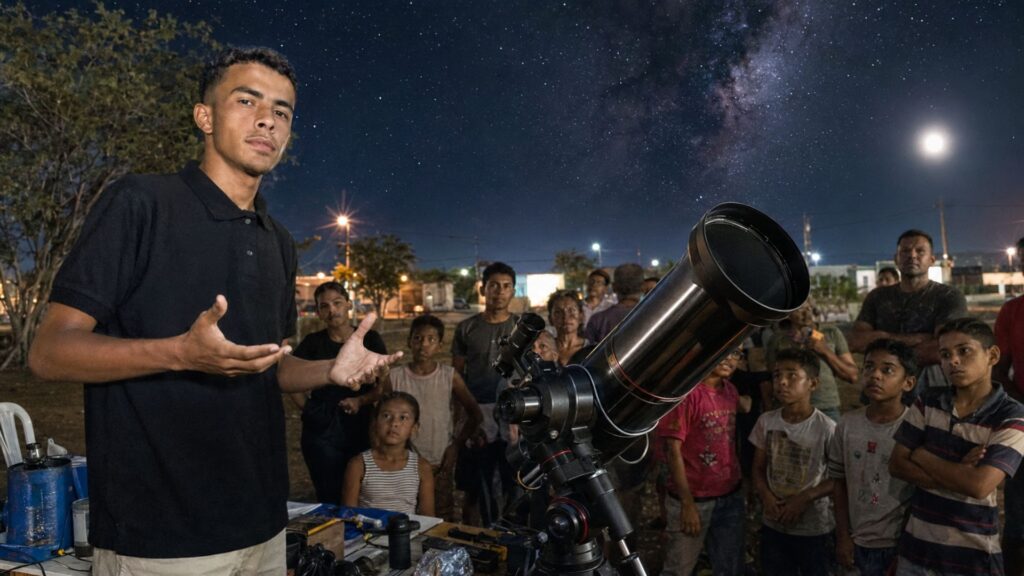 Jovem De 16 Anos Constrói Telescópio Com Baldes E Impressiona Comunidade Científica
