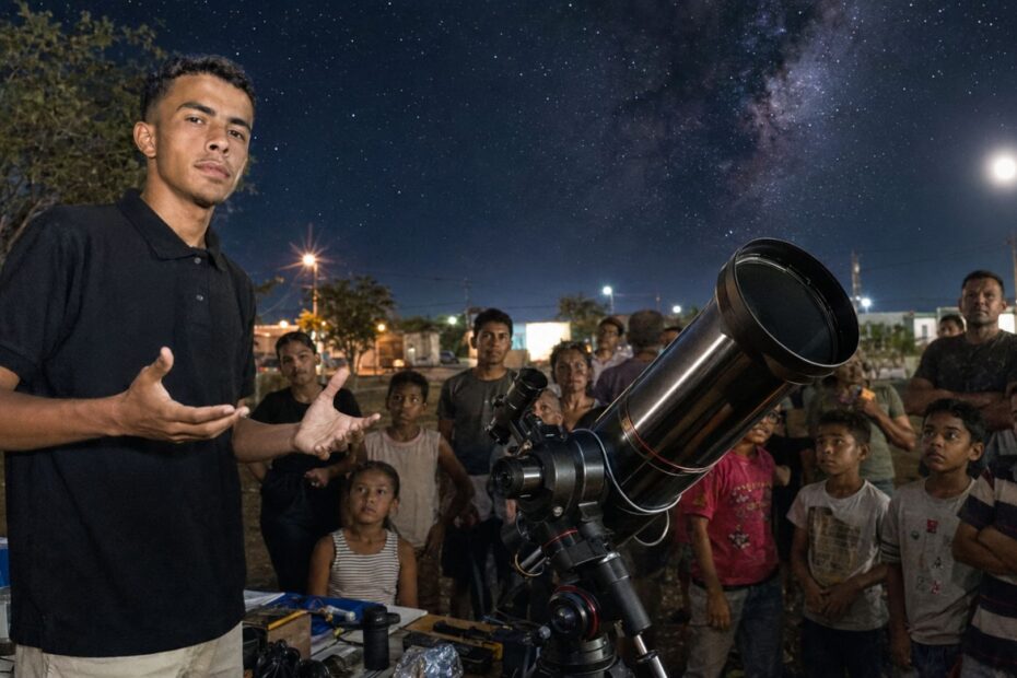Jovem De 16 Anos Constrói Telescópio Com Baldes E Impressiona Comunidade Científica