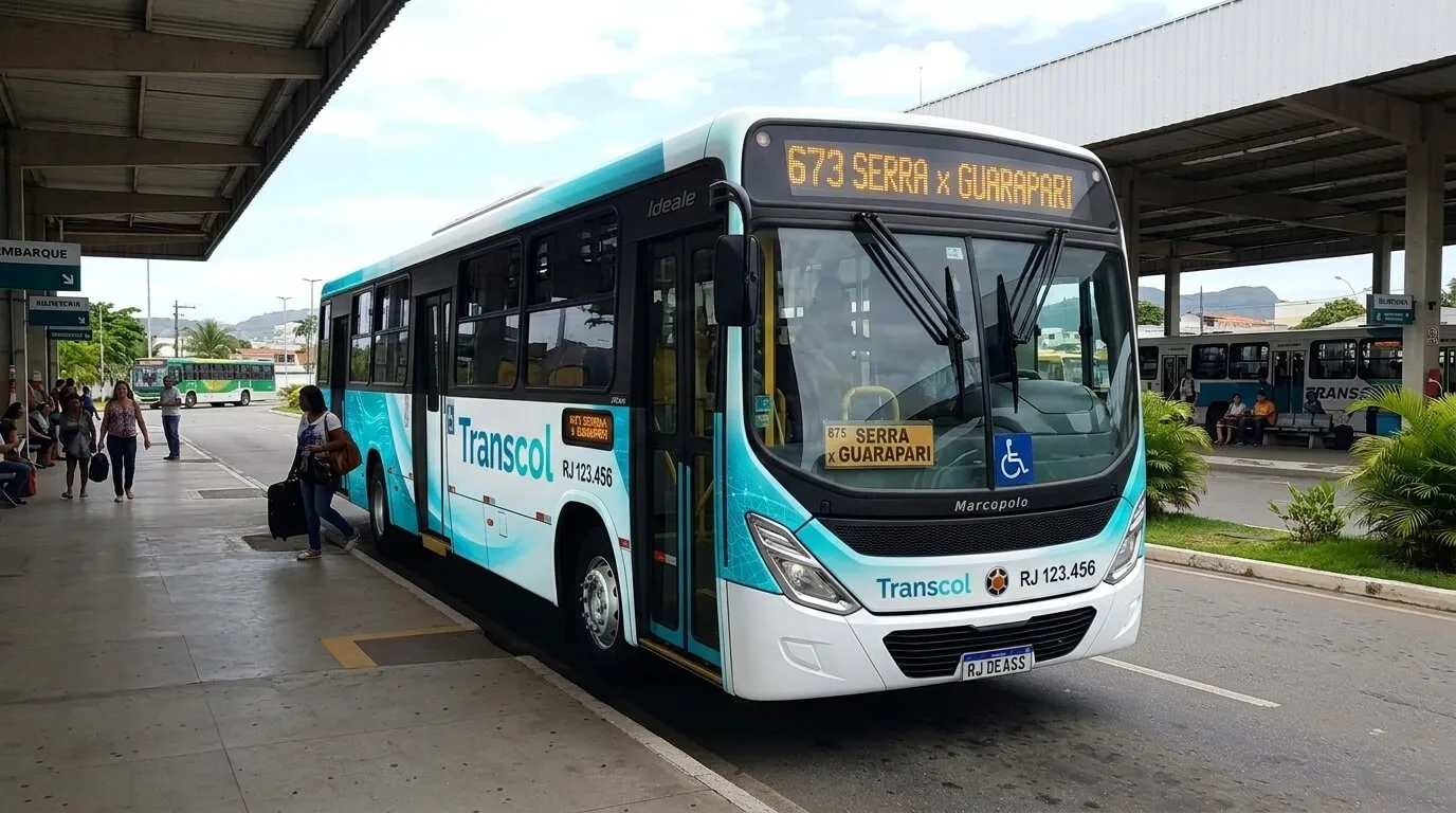 Leia mais sobre o artigo Linha Do Transcol Serra X Guarapari: Como Chegar A Guarapari Ou Serra De Ônibus Em 2026