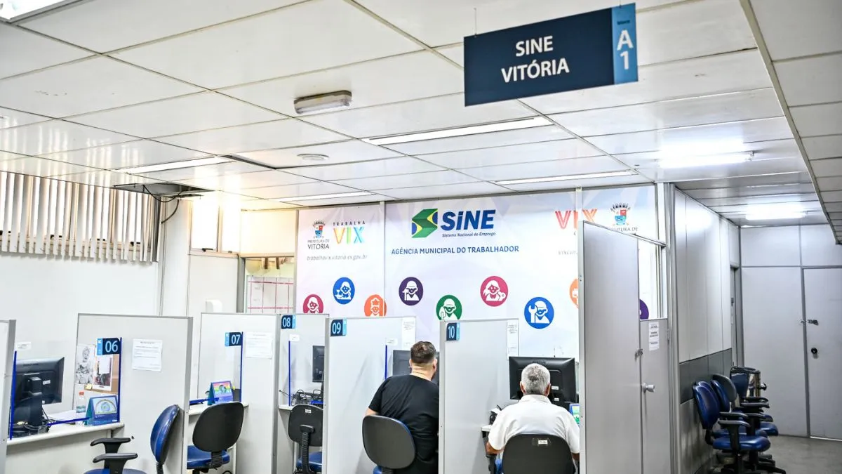 SINE da Grande Vitória anuncia 3.348 vagas de emprego disponíveis agora
