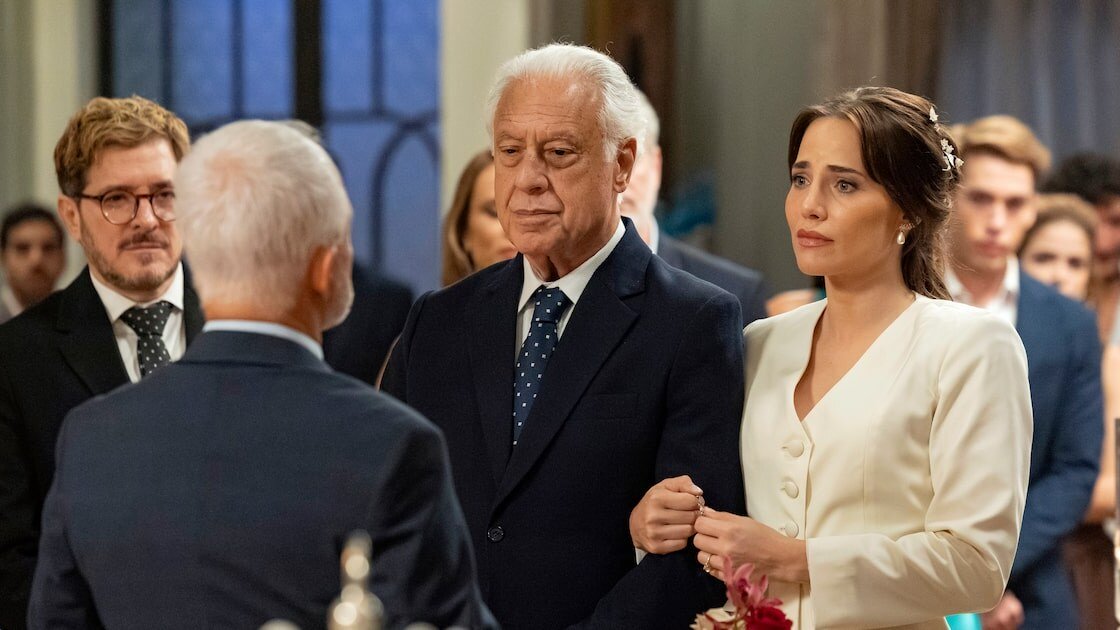 Antonio Fagundes e Tony Ramos discutem a novela Quem Ama Cuida no painel do Rio2C, destacando o personagem Arthur.