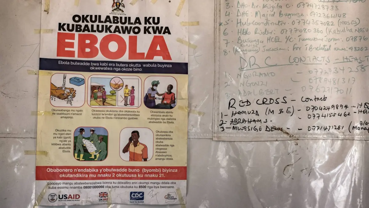 Homem de 37 anos, imigrante da República Democrática do Congo, apresenta suspeita de ebola em São Paulo.
