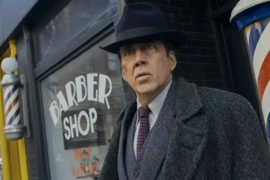 Imagem de destaque das novas séries do streaming, incluindo "Spider-Noir" com Nicolas Cage e a minissérie "Brasil 70".