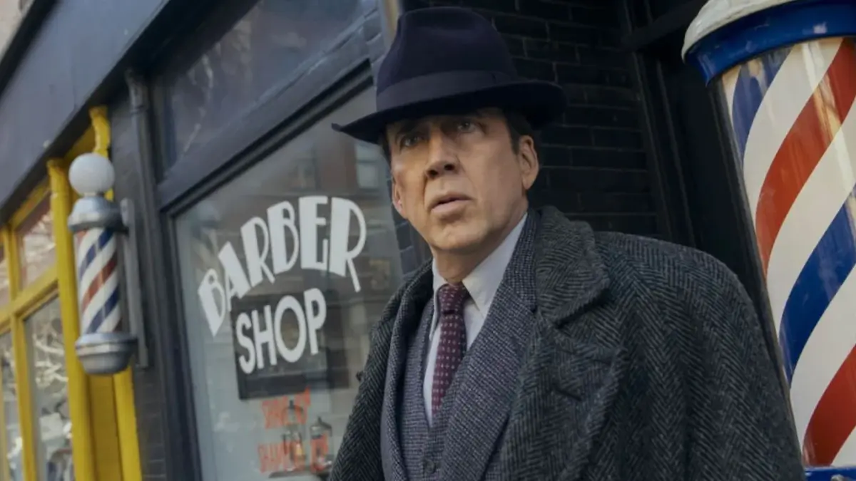 Imagem de destaque das novas séries do streaming, incluindo "Spider-Noir" com Nicolas Cage e a minissérie "Brasil 70".