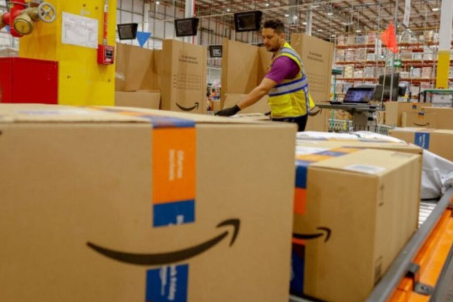 Imagem do novo centro de distribuição da Amazon em Salvador, que gera 500 vagas de emprego no bairro Pirajá.