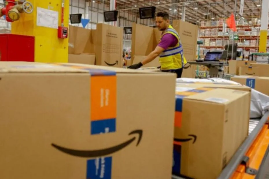 Imagem do novo centro de distribuição da Amazon em Salvador, que gera 500 vagas de emprego no bairro Pirajá.