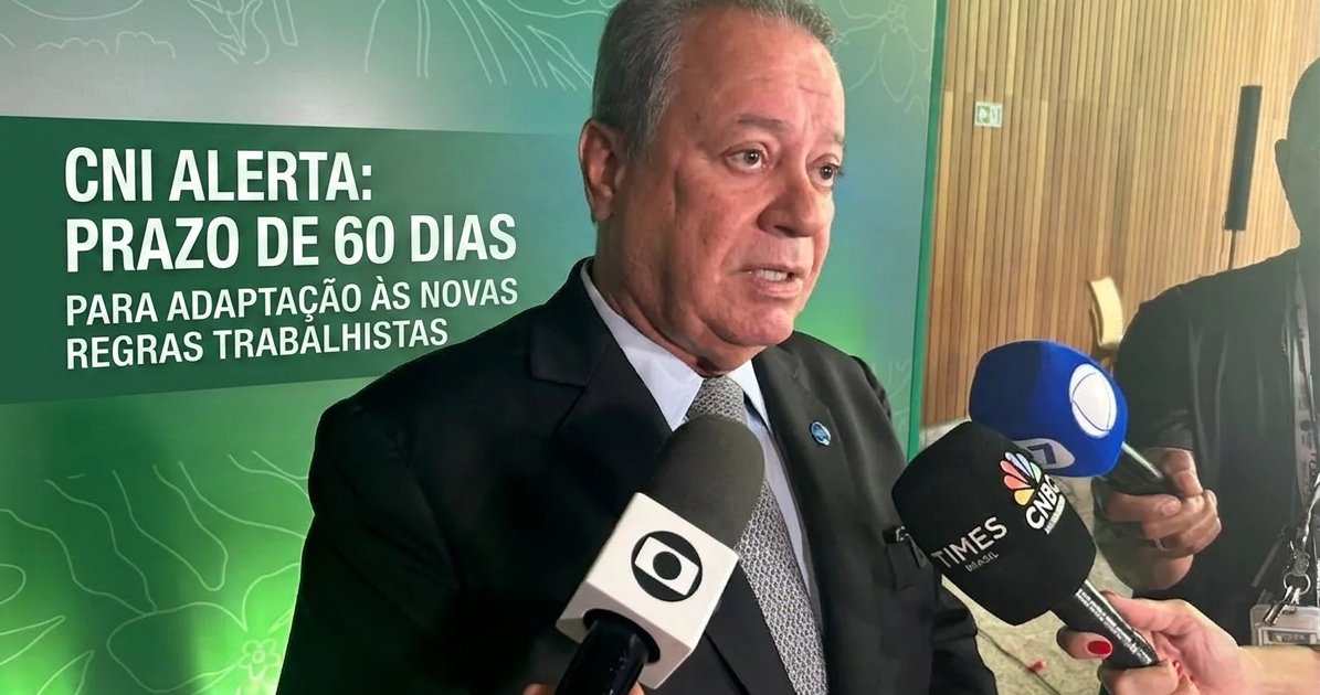CNI revela preocupação com prazo de 60 dias para mudanças na jornada de