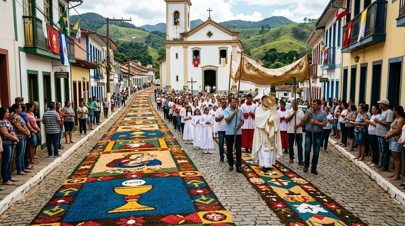 Leia mais sobre o artigo Corpus Christi Em Alfredo Chaves: O Que Abre E O Que Fecha No Feriado De 2026