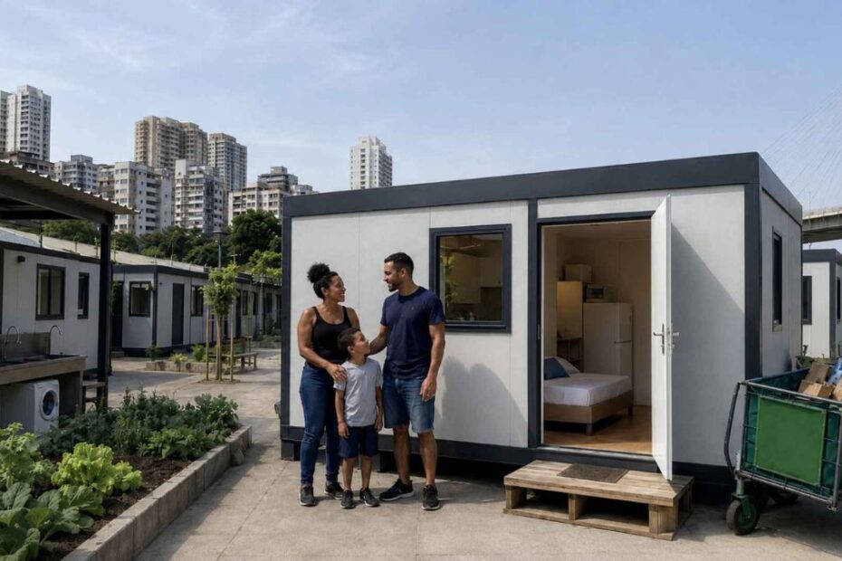 São Paulo Cria Vilas Com Casas Modulares Equipadas Para Famílias Em Situação De Rua