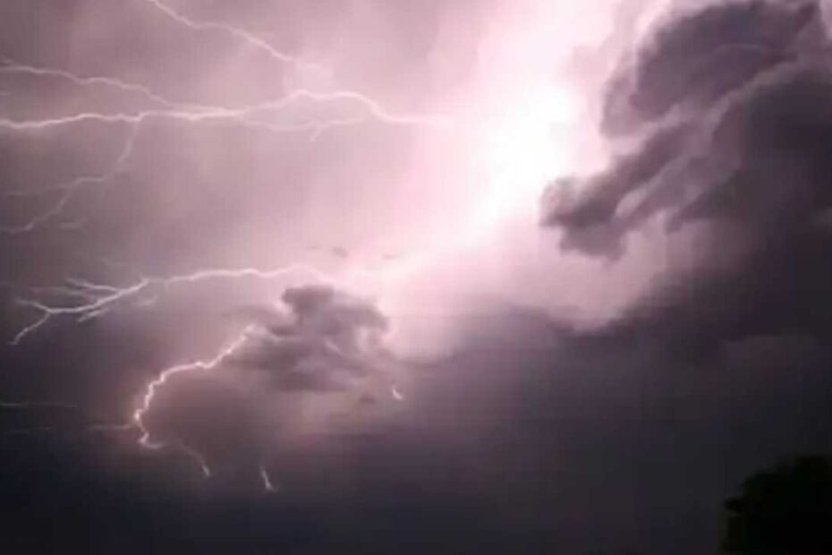 Alerta do Inmet sobre tempestades e granizo para 235 cidades brasileiras em 10 de junho.