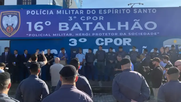 Polícia Militar do Espírito Santo apresenta plano estratégico até 2027 para reduzir criminalidade