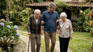 Leia mais sobre o artigo Filhos se tornam cuidadores de pais idosos e enfrentam luto simbólico pela infância perdida