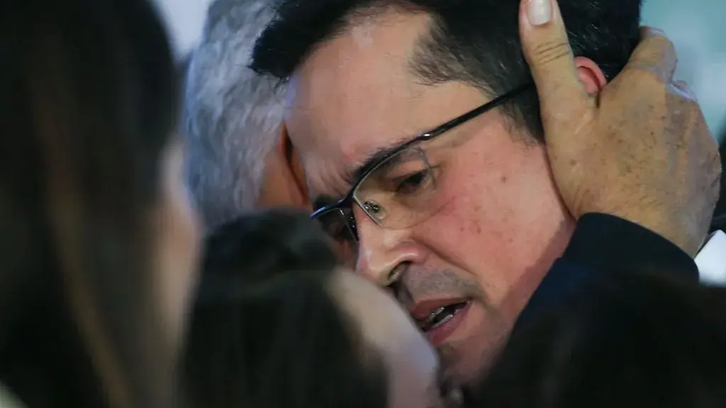 Flávio Dino, ministro do STF, durante coletiva de imprensa sobre a anulação da decisão do TRE-PR sobre Deltan Dallagnol.