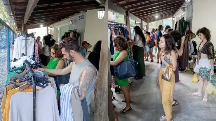 Garimpei! Encontro de Brechós no Cerimonial Conjunto dos Estados em Vitória com expositores e visitantes interessados em.