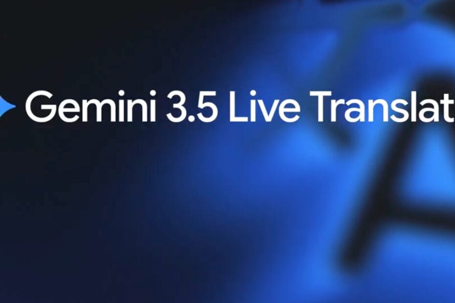 Google Gemini 3.5 Live Translate em ação, facilitando conversas em tempo real entre pessoas de diferentes idiomas.