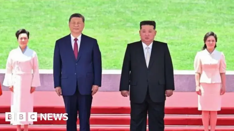 Xi Jinping visita Pyongyang pela primeira vez desde 2019 em meio a tensões
