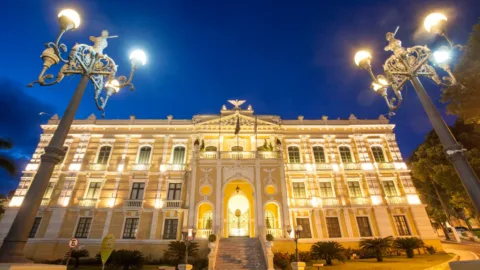 Palácio Anchieta, sede do Governo do Espírito Santo, em Vitória