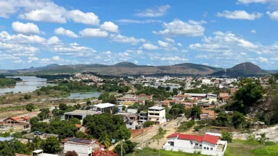 Vista parcial de Baixo Guandu