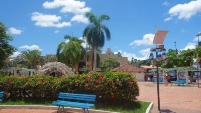 Praça em Bom Jesus do Norte