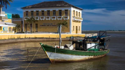 Rio Cricaré, em Conceição da Barra