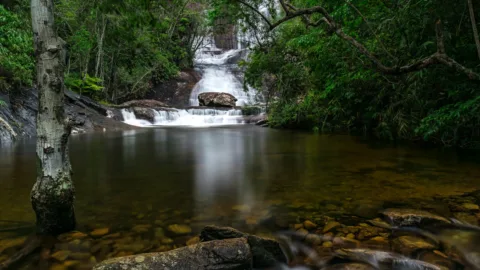 Cachoeira Alta, no entorno do Parque Nacional do Caparaó