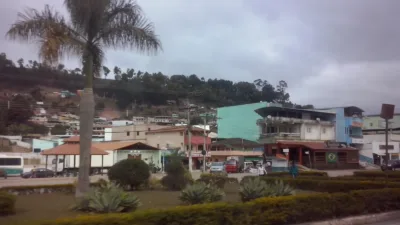 Vista parcial de Ibatiba a partir da BR-262